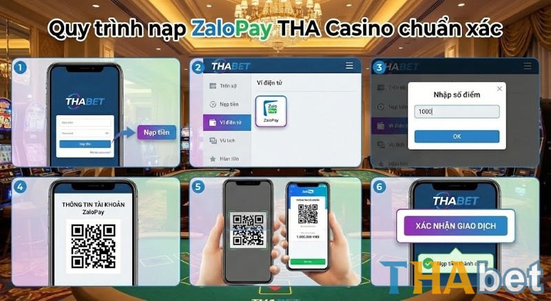 5 bước nạo tiền THABET từ ví ZaloPay hiệu quả nhất cho người chới