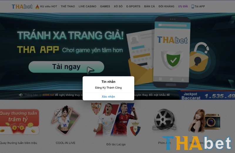 Mẹo đăng ký THABET thành công 100% không gặp lỗi
