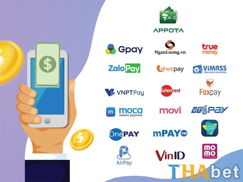 Nạp tiền THABET siêu tốc qua các ví điện tử