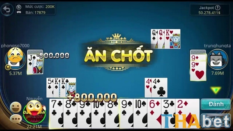 Bí quyết đánh Phỏm (Tá lả) THABET giúp cược thủ luôn thắng lớn