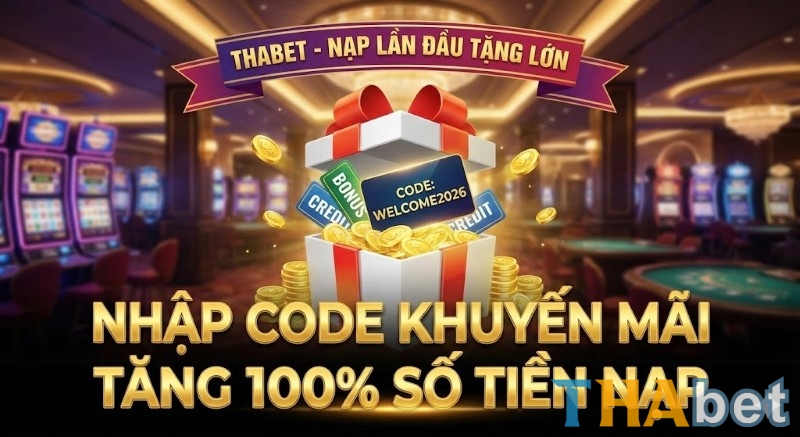 Code khuyến mãi nạp lần đầu vào tài khoản THABET