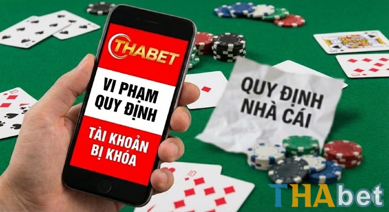 Vi phạm quy định nhà cái THABET dẫn đến tài khoản THABET bị khóa