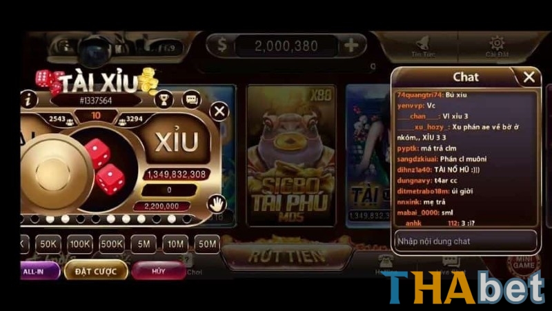 Tài xỉu Livestream THABET là hình thức chơi được phát sóng trực tiếp từ các sòng casino đẳng cấp của THABET