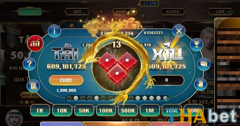 Tài xỉu Livestream THABET giúp người chơi có phân tích và chiến thuật quản lý vốn hợp lý
