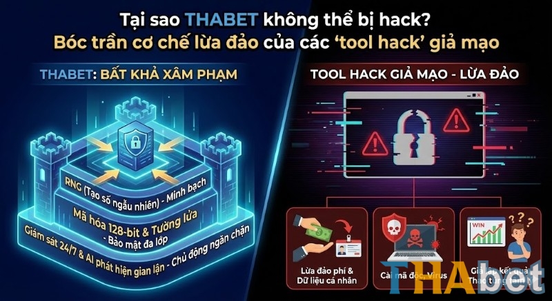 Công nghệ bảo mật của THABET và nguyên nhân hacker khó thể xâm nhập