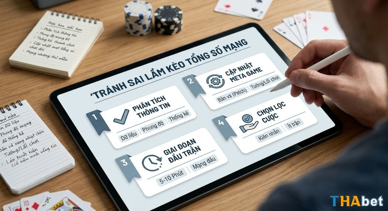 Checklist phân tích 5 sai lầm cược kèo eSports tổng số mạng eSports, hướng dẫn cập nhật meta, xem đầu trận và hiểu rõ quy tắc nhà cái