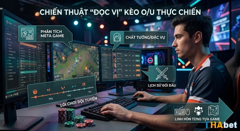 Chiến thuật "đọc vị" kèo over under eSports từng tựa game: phân tích meta, chất tướng, lối chơi đội tuyển và lịch sử đối đầu