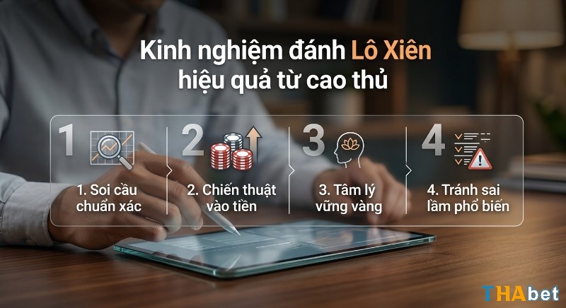 Checklist 4 kinh nghiệm đánh lô xiên là gì, hiệu quả từ cao thủ: soi cầu chuẩn, vào tiền, tâm lý vững và tránh sai lầm phổ biến